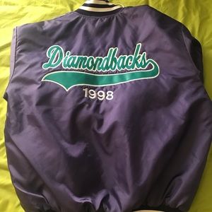 Vintage Varsity Diamondbacks Jacket